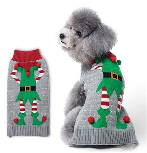 50 Cute Dog Christmas Sweaters - Cheapest Puppies Outfits