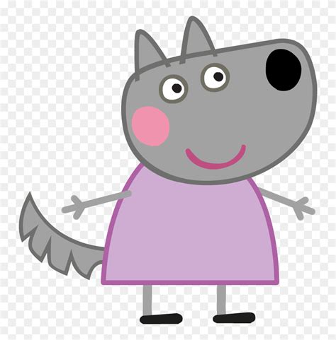 Transparent Peppa Pig Png Images Peppa Pig Characters Wolf Png