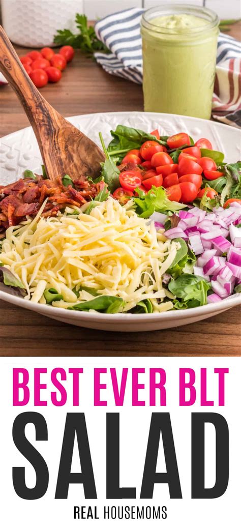 Best Ever BLT Salad ⋆ Real Housemoms