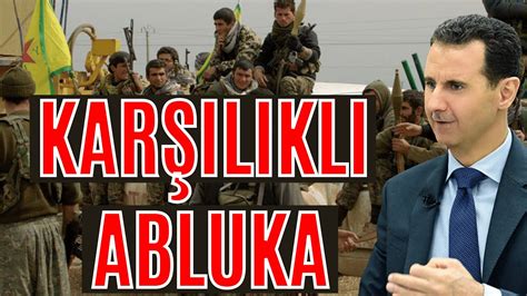 Esed Rejimi İle Terör Örgütü YPG PKK Arasında Karşılıklı Abluka YouTube