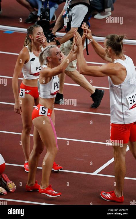 Tokyo 2020 olimpiadi misto 4x400 relè immagini e fotografie stock ad