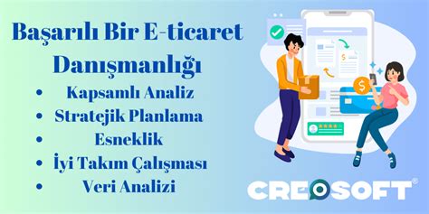 Başarılı Bir E ticaret Danışmanlığı İçin 5 Temel İlke CREOSOFT YAZILIM