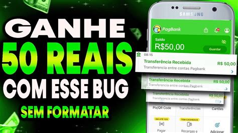 Ganhe R 50 00 Reais Via Pix Com Esse Bug Sem Formatar App Pagando Na