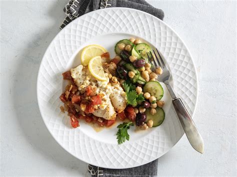 Tomato-and-Feta-Baked Cod