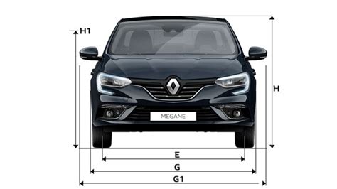 Renault MEGANE Dimensions Renault Jordan