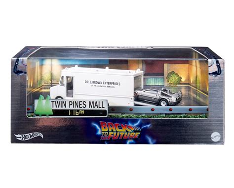 The Back To The Future Hot Wheels Th Anniversary Set USD