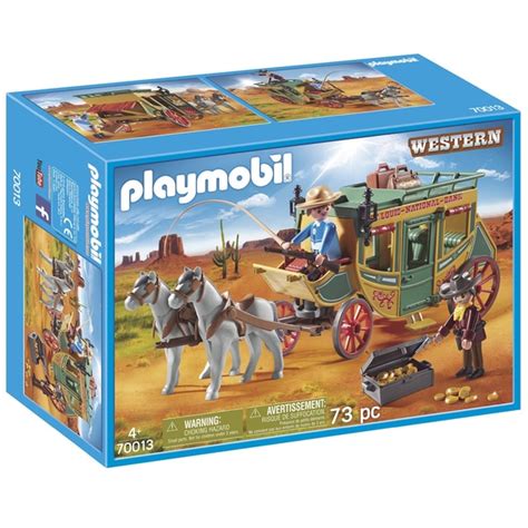 Diligence Du Far West Playmobil Western Playmobil King Jouet