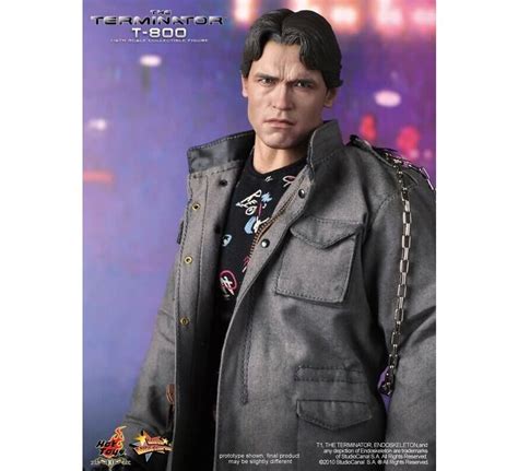 HOT TOYS MMS 136 Terminator T 800 Tech Noir 1 6 Action Figure Toy Hobbies Toys Toys Games