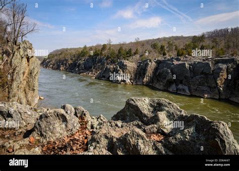 Great Falls Park Stock Photo Alamy