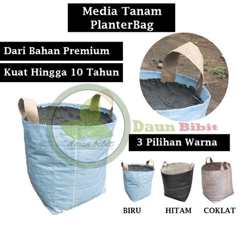 jual planter bag media tanam   liter pot tanaman pot bunga