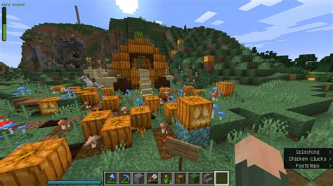 Pumpkin Farm Minecraft - SAM Vegetable