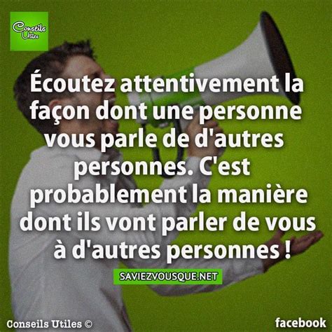 Coutez Attentivement La Fa On Dont Une Personne Vous Parle De Dautres