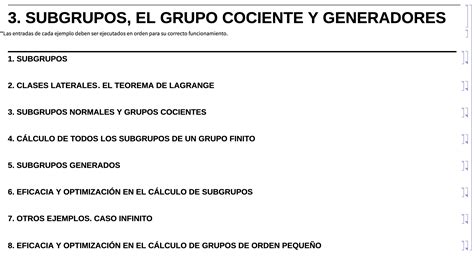 Subgrupos