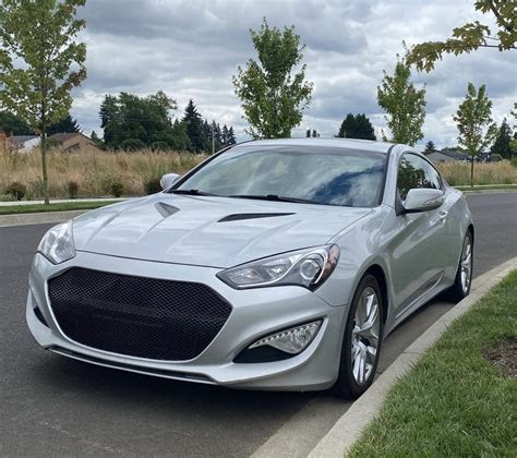 Hyundai Genesis Coupe Mesh Grill Piece By Customcargrills