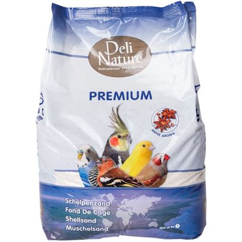 Deli Nature MUSCHELSAND PREMIUM WEISS Biały piasek krzemowy z anyżem