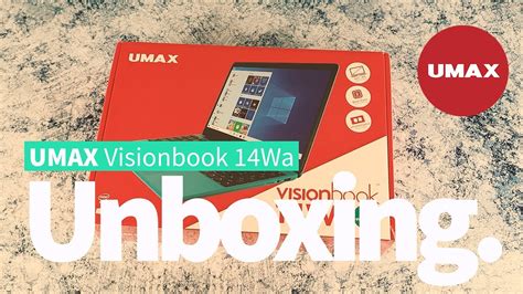 Rozbalen Tyrkysov Ho Notebooku Umax Visionbook Wa Palcov