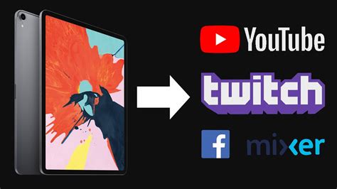 How To Live Stream Ipad To Youtube Twitch Or Other Platforms Works