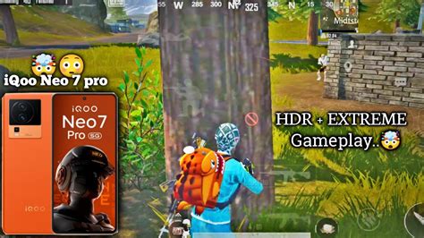 IQoo Neo 7 Pro HDR EXTREME Bgmi Pubg Gameplay Test 90Fps