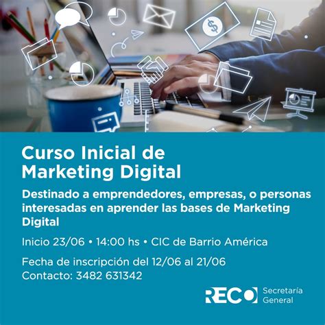 Sumate Al Curso De Marketing Digital Reconquista