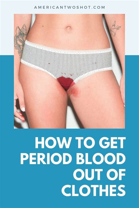 5 Technique To Get Period Blood Out Of Clothes Step By Step