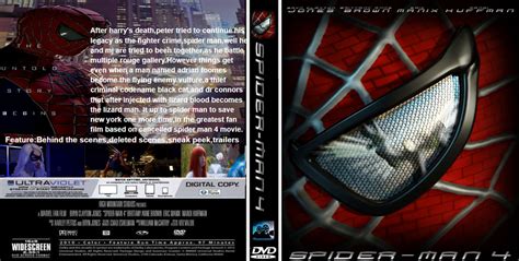 Spider Man 4 fan film dvd cover v2 by Fredystar on DeviantArt