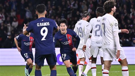 Ac Milan Kalah Telak Psg Ke Puncak Klasemen