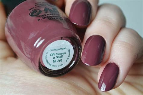 OPI Scores A Goal Mauve Nails Opi Nail Colors Opi Nails