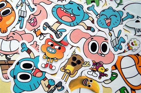 The Amazing World Of Gumball Sticker Pack The Amazing World Of