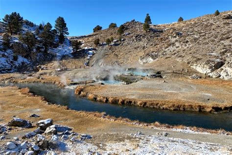 Little Hot Creek Siphon Hot Springs Hot Springs In California Hot