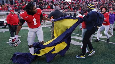 Michigans Shocking Upset Over Ohio State Erupts Into Chaos As Massive