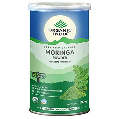 Buy ORGANIC INDIA Moringa Powder 100 Gram Online At Low Prices In India