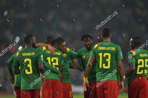 Karl Toko Ekambi Cameroon Celebrates Scoring Editorial Stock Photo ...