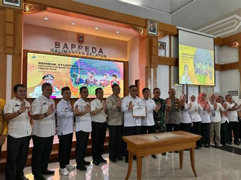 Rembuk Stunting 2024 Pemprov Dan 13 Kabupatenkota Berkomitmen