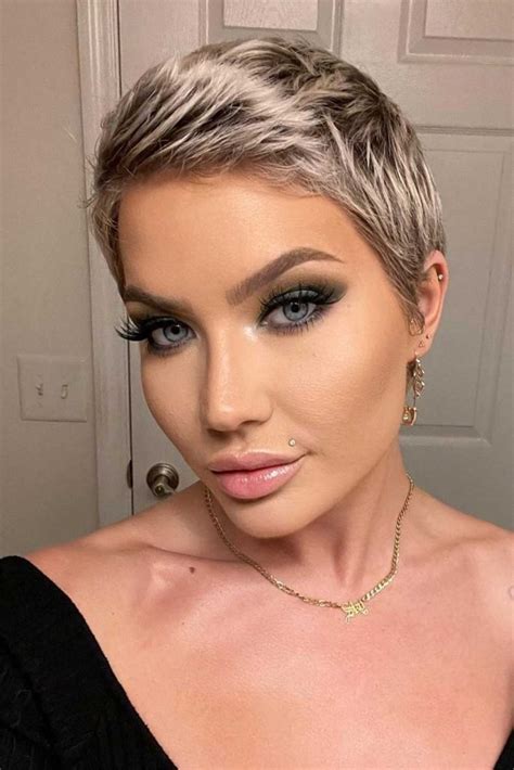 Super Short Hair Women