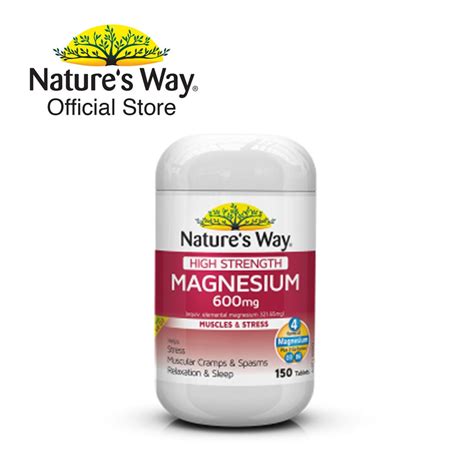 Nature S Way High Strength Magnesium S Shopee Singapore