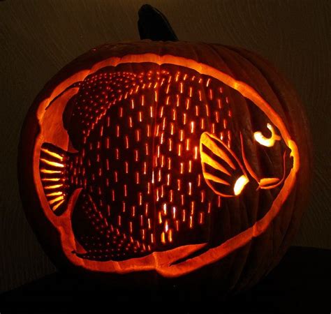 20+ Fish Pumpkin Carving Ideas