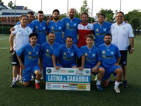Calcio a 7 Latina Sabaudia Città Di Mare a caccia del 4scudetto Il