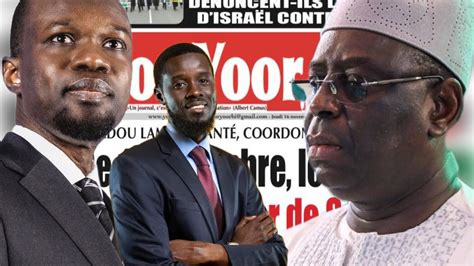 Tout Est Chamboul Pour Macky Diomaye Et Sonko En Vedette Revue De