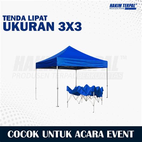 Tenda Lipat 3x3 Terpal Hakim Produsen Terpal Berkualitas