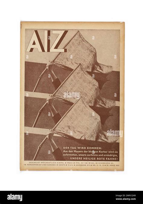 Arbeiter Illustrierte Zeitung Or AIZ In English The Workers Pictorial