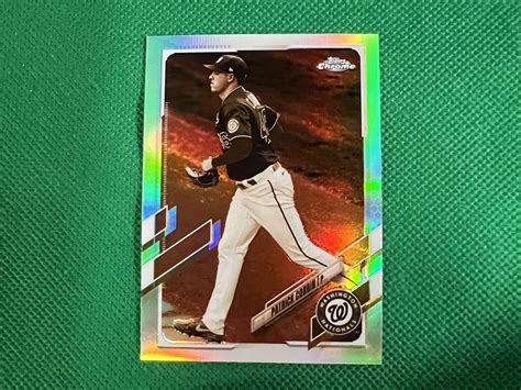 Topps Chrome Sepia Refractors Patrick Corbin Washington