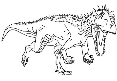 Actualizar Más De 88 Dibujo Jurassic World Para Colorear Vn