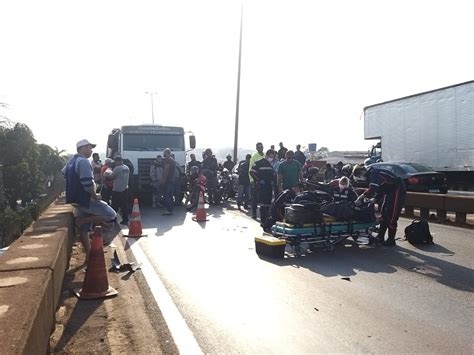 Motociclista morre em acidente na Avenida Cardeal Eugênio Pacelli em