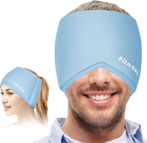 Amazon Migraine Relief Cap Wearable Ice Pack Cold Wrap Hat