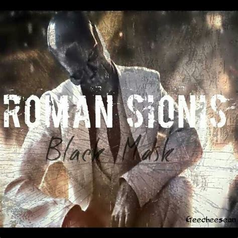 Roman Sionis Aka Black Mask Black Mask Roman Sionis Masks Art