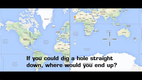 Opposite Side Of The World Map Map