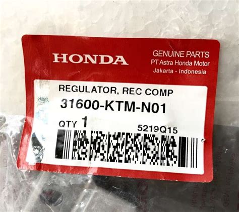 Jual Kiprok Regulator Honda Supra X Karisma Ori Ahm Hgp