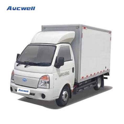 268 Km Range Electric Light Truck Box Truck 61 82kwh Factory Wholesale