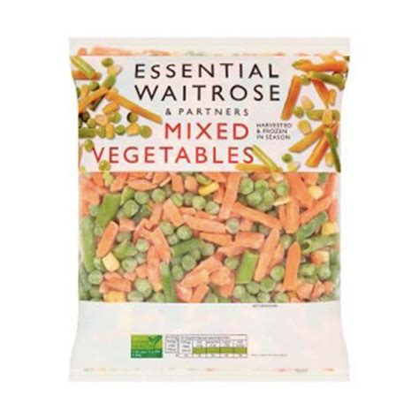 WAITROSE Essential Frozen Vegetable Mix 750g GO DELIVERY