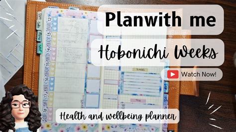 Plan With Me Hobonichi Weeks Health And Wellbeing 5th 12th June